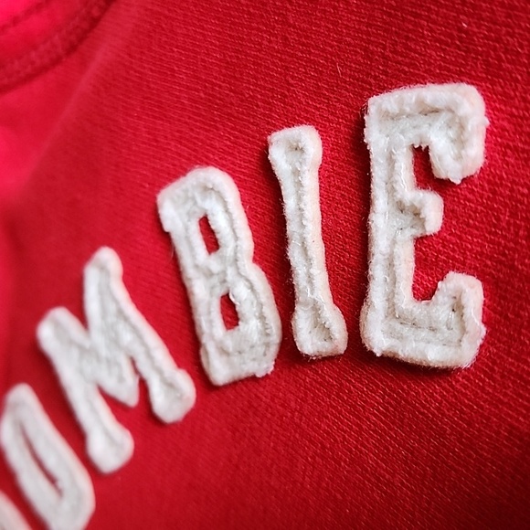 Abercrombie & Fitch pop over red hoodie sweatshirt xs size vintage - Picture 16 of 16